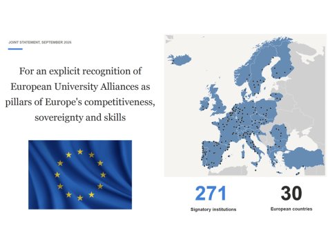 D. A. Tsenov Academy of Economics endorses a joint European statement on the future of European University Alliances